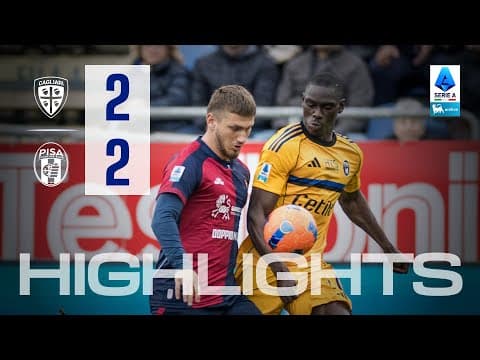 Highlights | Cagliari-Pisa 2-2 | Serie A Enilive