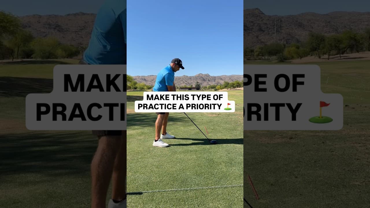 EASY GOLF PRACTICE TIP
