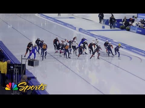 Mia Manganello finds extra gear for women's mass start silver at Heerenveen World Cup | NBC Sports