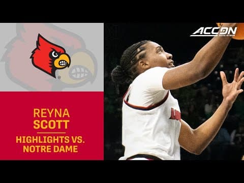 Louisville's Reyna Scott Spurs The Cardinals To Big Road Win