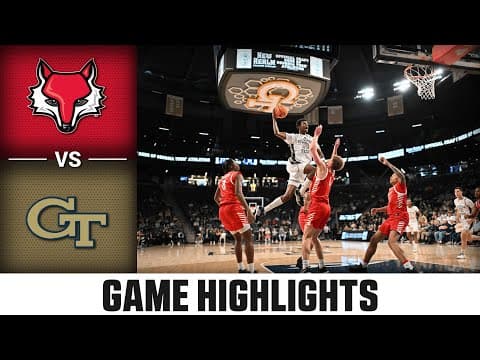 Marist vs. Georgia Tech Game Highlights | 2025-26 ACC Men's Basketball