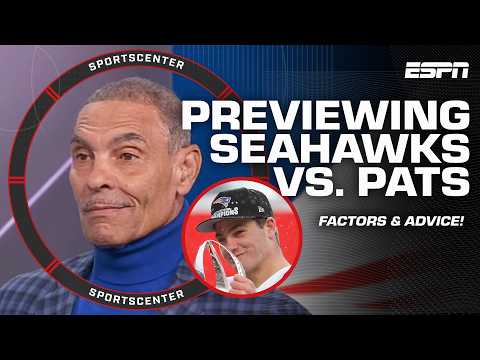 SportsCenter previews Patriots vs. Seahawks Super Bowl factors + Picks, Squares & Party Essentials!