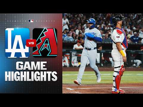 Dodgers vs. D-backs Game Highlights (6/4/26) | MLB Highlights