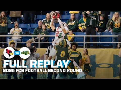 Illinois State vs. North Dakota State: 2025 FCS football second round | FULL REPLAY