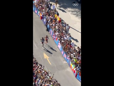 Olympic history made! 🏃‍♀️