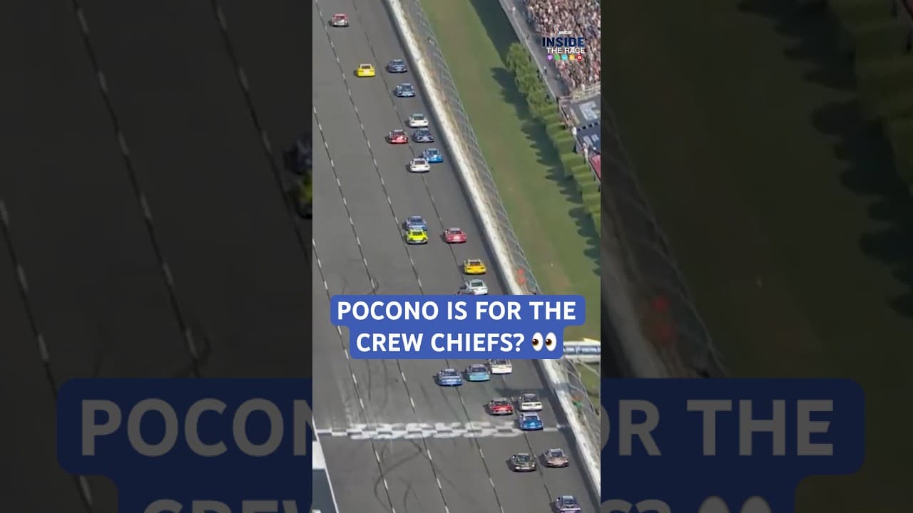What gives drivers an edge at Pocono? 👀