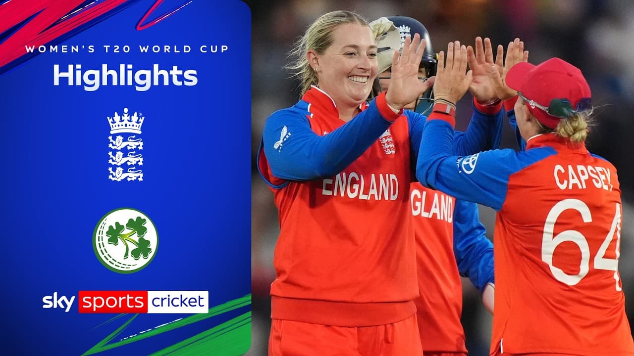 England make it two from two! | England vs Ireland | Women's T20 World Cup Highlights