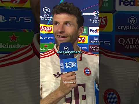Thomas Muller's Emotional Goodbye to the Champions League?😥 | UCL Today | CBS Sports Golazo