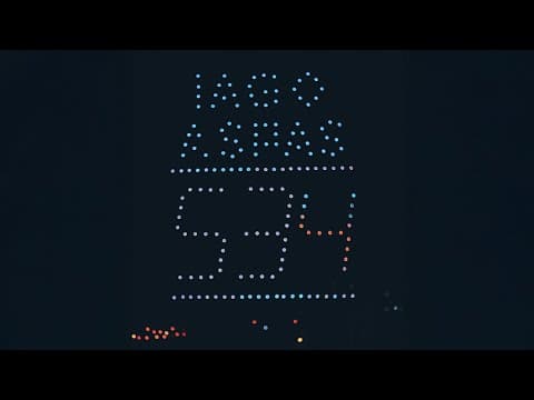 EL HOMENAJE a IAGO ASPAS desde el AIRE 🩵🔥 Un punto de vista TOTALMENTE NUEVO