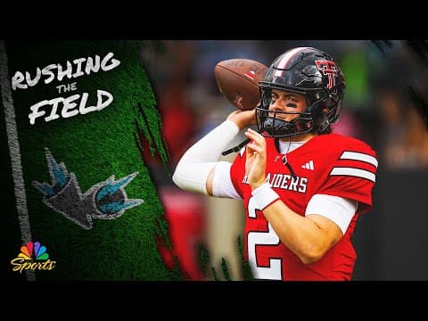 Texas Tech vs. Utah college football Week 4 preview | Rushing The Field | NBC Sports