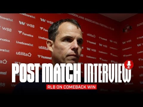 "We kept believing" | Régis Le Bris On Bournemouth Comeback | Post Match Interview