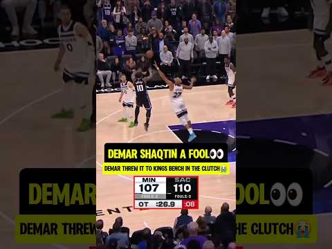 DeMar THOUGHT Russ was there😭