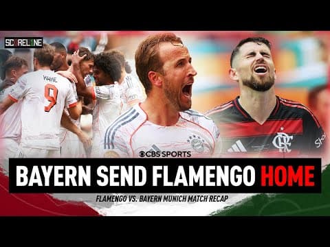Harry Kane's brace helps Bayern Munich overcome Flamengo in Club World Cup round of 16 | Scoreline