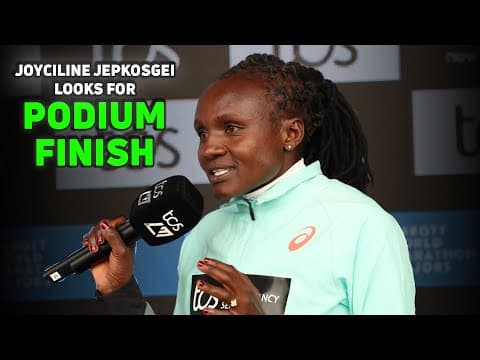 Joyciline Jepkosgei Is Ready To Take on The 2025 London Marathon