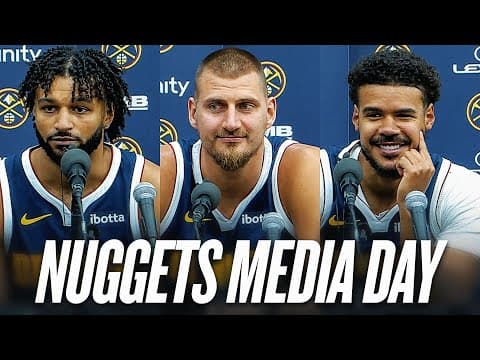 Denver Nuggets 2025 Media Day