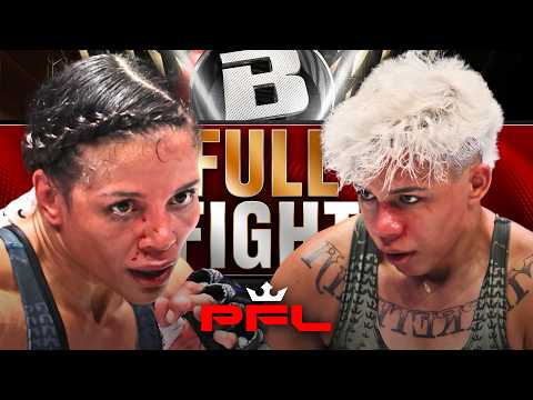 Miss Dynamite Returns!! | Denise Kielholtz v Antonia Silvaneide | Full Fight | PFL Dubai