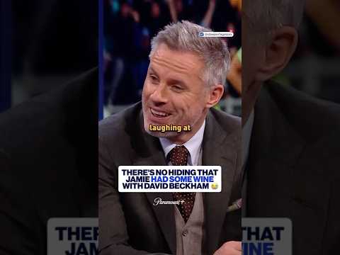 Jamie Couldn't Hide the Wine🍷😂 | UCL Today | CBS Sports Golazo