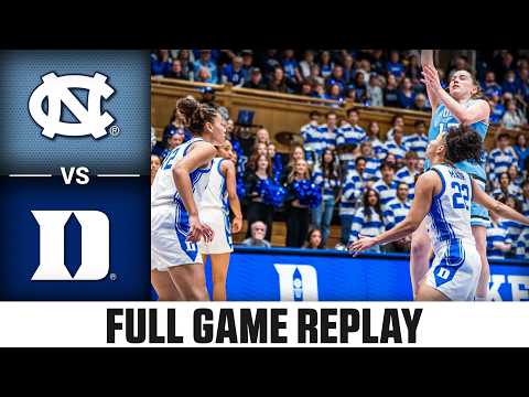 North Carolina vs. Duke Full Game Replay | 2025-26 ACC Women's Basketball