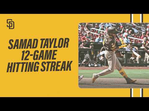 Razr Replay: Samad Taylor 12-Game Hitting Streak