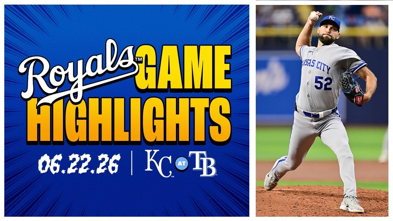 Masterful Michael | Royals vs. Rays Highlights 6/22/26