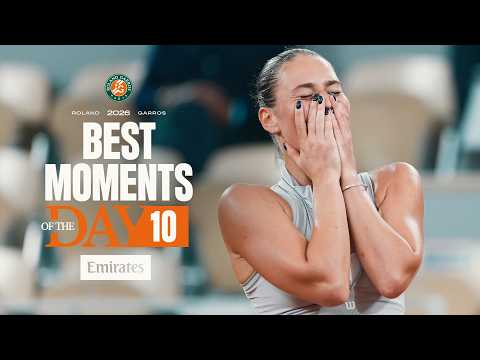 Best moments of the day #10 | Roland-Garros 2026