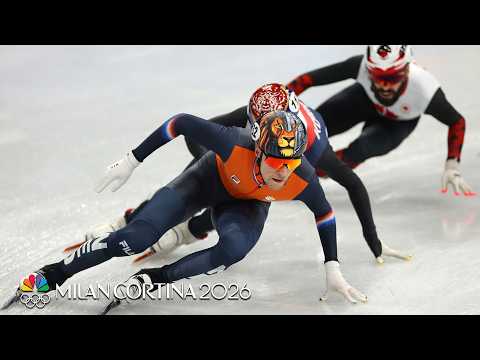 Netherlands FLY to first-ever men's relay speed skate medal | Winter Olympics 2026 | NBC Sports