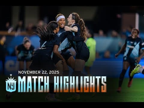 Match Highlights: Lavelle’s late strike lifts Gotham FC to second NWSL title in three seasons