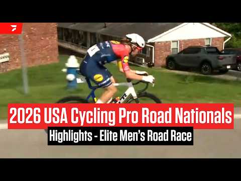 Highlights: 2026 USA Cycling Pro Road National Championships Elite Men's Road Race