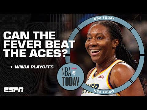 The Fever is starting to RISE - Malika Andrews + WNBA Playoffs I NBA Today