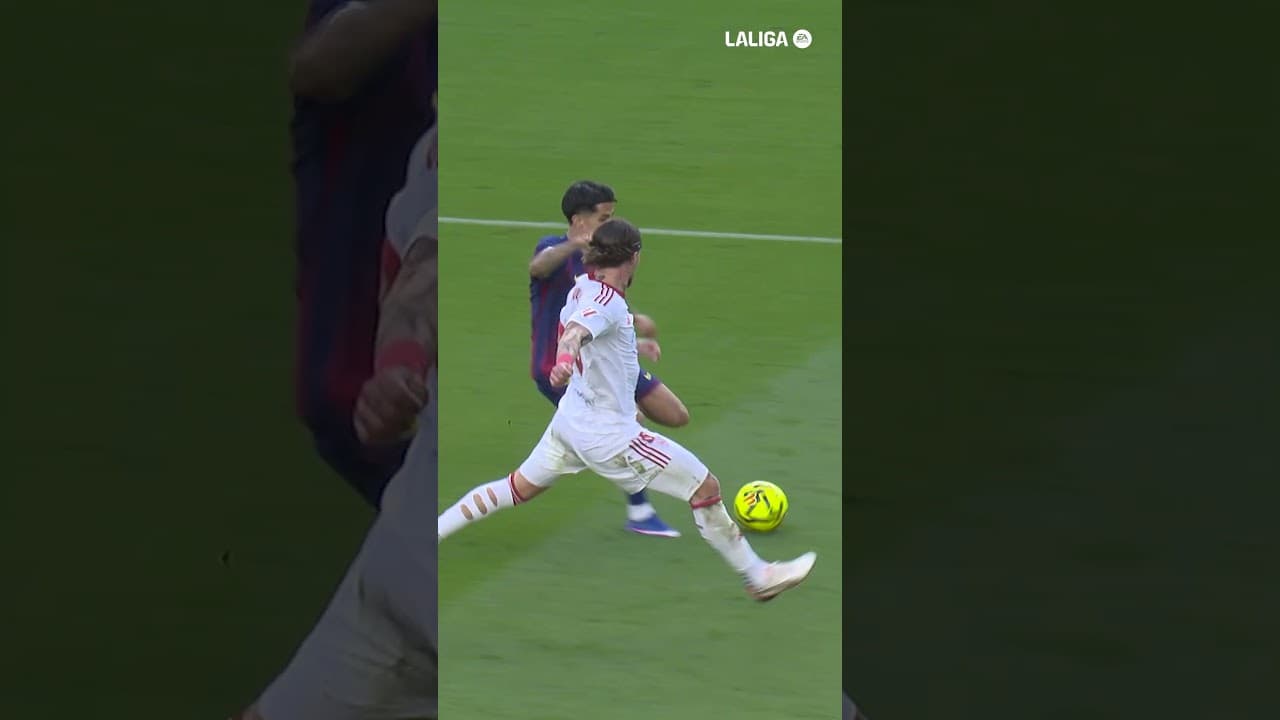 A reminder of João’s quality 🇵🇹 #LaLigaHighlights #shorts #fcbarcelona #worldcup