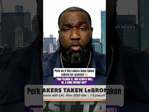 Perk says Rob Pelinka is trying to move on from LeBron 😳