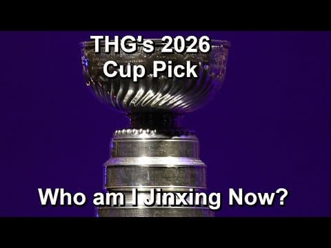 My Far Too Early Pick to Win the 2026 Stanley Cup