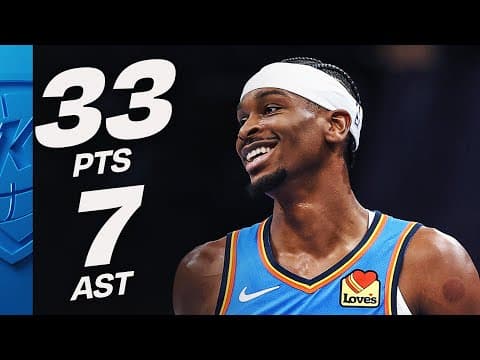 SGA Makes It Look EASY! | November 15, 2025