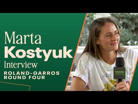 Marta Kostyuk talks win over Swiatek, upcoming quarterfinal against Svitolina 🫶 | 2026 Roland Garros