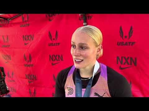 Gracie Morris thrilled to win the USATF XC 2k championship 