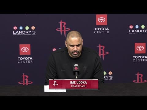 Press Conference by Ime Udoka vs Clippers