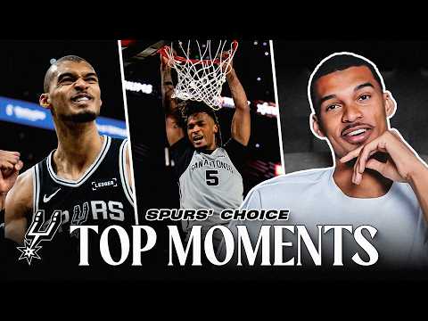 Spurs Players Pick Their BEST Moments of the Season