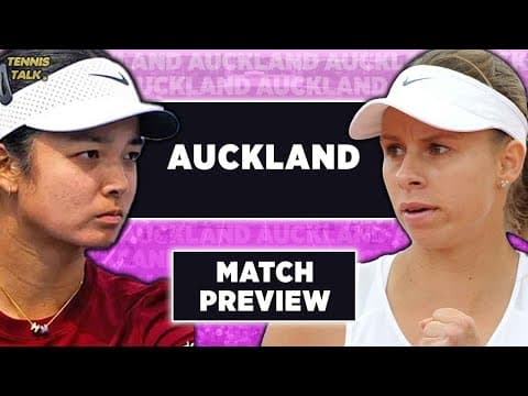 Eala vs Linette  | WTA Auckland 2026 QF | Tennis Talk Preview & Prediction