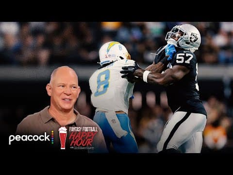 Should Chargers' Omarion Hampton continue to be trusted? | Fantasy Football Happy Hour | NFL on NBC