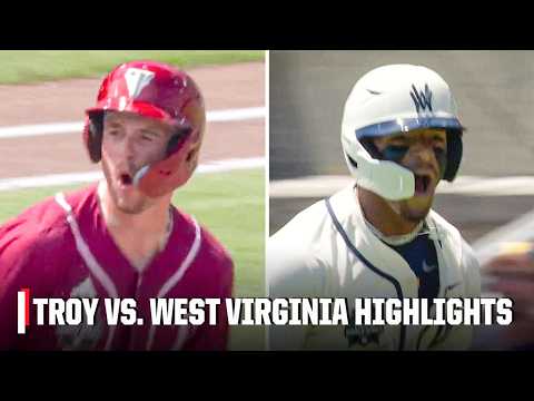 Troy vs. West Virginia | Full Game Highlights | Men’s College World Series