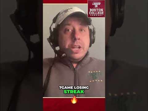 EMERGENCY: Boston College can NOT retain Earl Grant, program going in wrong direction.