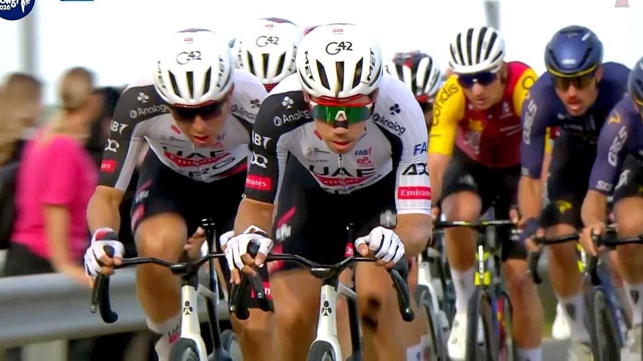 UAE Team Emirates Ignite CROSSWIND CHAOS | Tour de Hongrie 2026 Stage 2