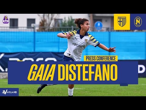 Press Conference | Gaia Distefano | Parma-Napoli 1-1
