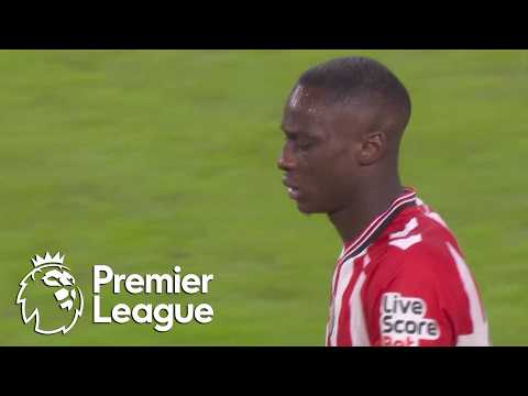 Habib Diarra redirects Virgil van Dijk's header to give Liverpool lead | Premier League | NBC Sports