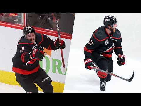 SVECHNIKOV & AHO make it 3-1 CANES!!