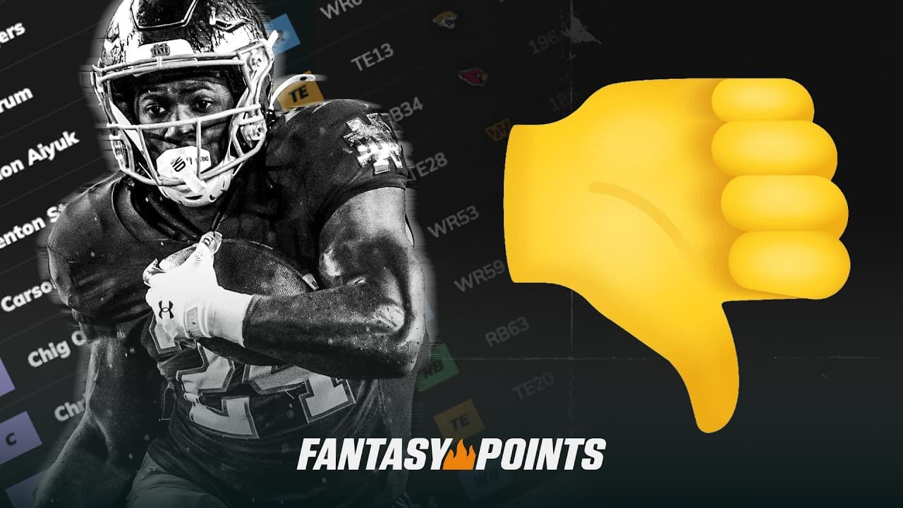 The Worst 6 Picks In 2026 Dynasty Rookie Drafts Right Now