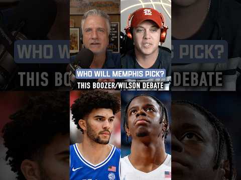 Who will the Grizzlies draft with the third pick in the NBA Draft: Caleb Wilson or Cameron Boozer? 🤔