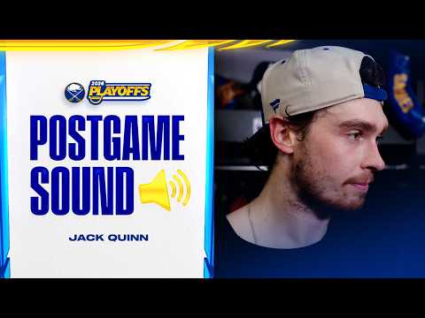 "Just Gotta Play Our Game" | Jack Quinn After Scoring 2 Goals In Game 6 | Buffalo Sabres vs Montreal