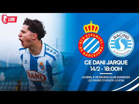 ⚽ Juvenil A 🆚 Racing Club Zaragoza | J20 Divisió d’honor juvenil | #RCDE #La21