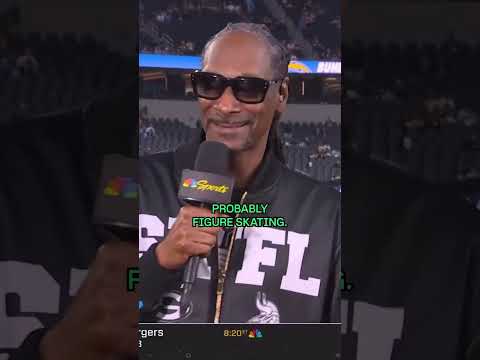 Snoop Dogg The Figure Skater!?❄️⛸️😎